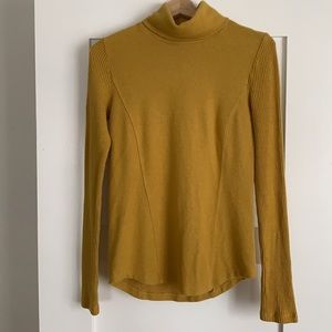 Saturday Sunday by Anthropologie Mustard Blouse